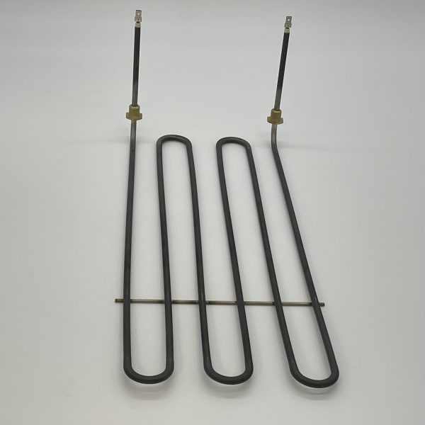 Curved heater element