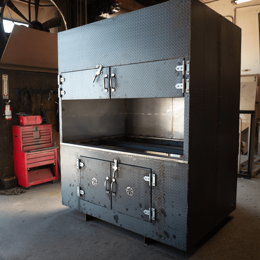 grill Large grill in workshop