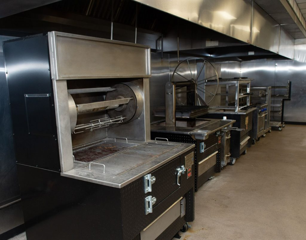 wood show broiler j&r